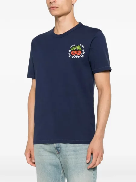 Tricou Kenzo cu imagine albastru