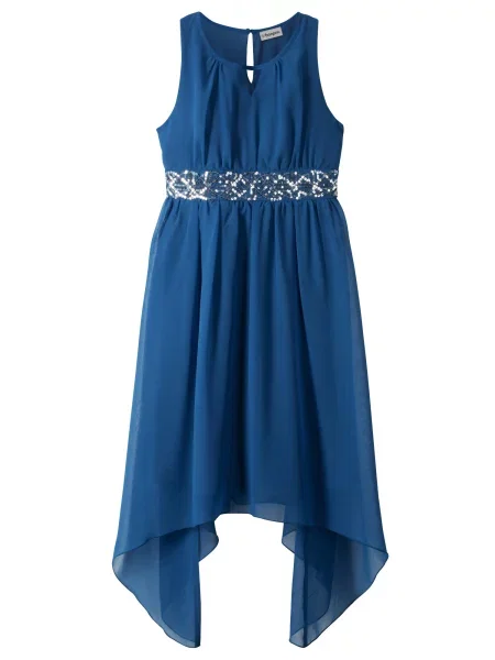 Bonprix Rochie gențiană / argintiu albastru