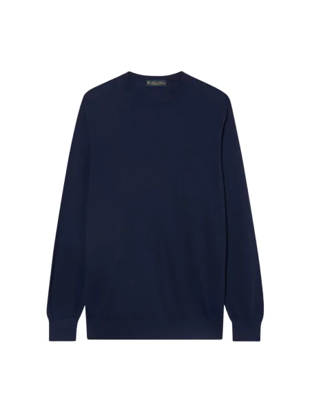 Sweter Brooks Brothers z kaszmiru niebieski
