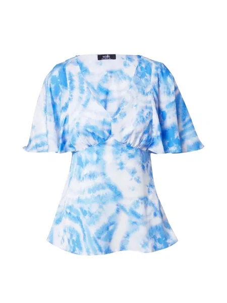 Wallis Bluză albastru / alb