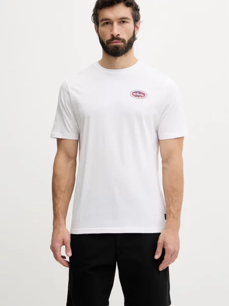 Hurley majica za muškarce od pamuka bijela