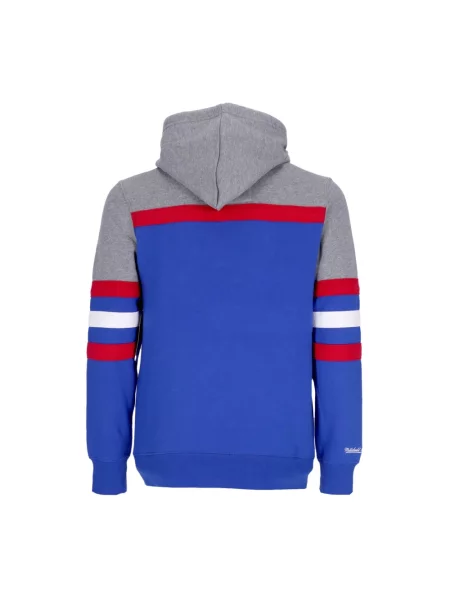 Bluza Mitchell & Ness niebieska