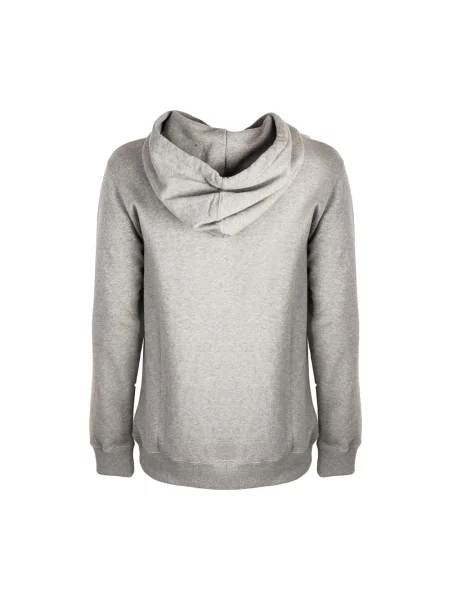 Bluza z kapturem Calvin Klein z kapturem szara
