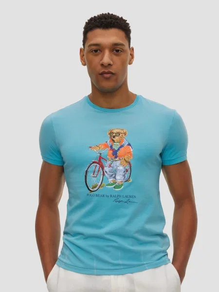 Polo Ralph Lauren T-Shirt niebieski