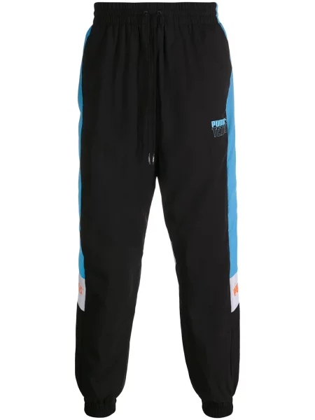 Pantaloni Puma alergare cu autograf negru