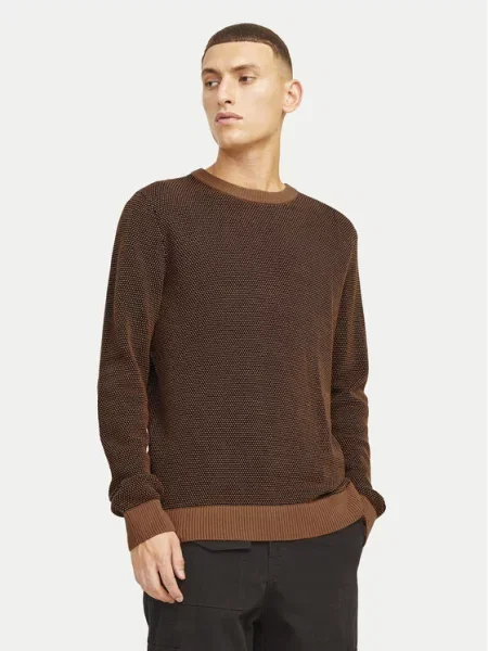 Jack&Jones Megztinis Globe ruda