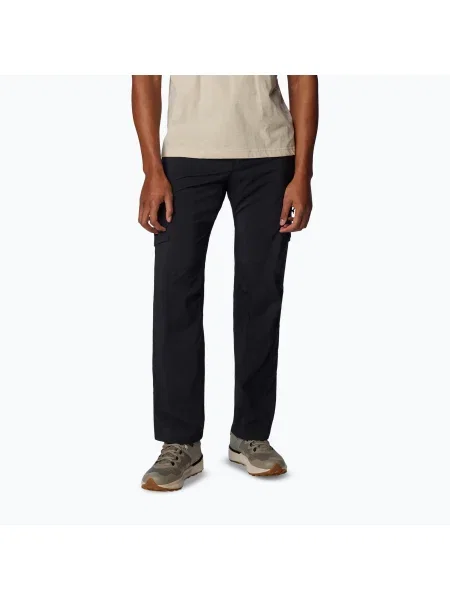 Pantaloni de trekking pentru bărbați Columbia Silver Ridge Utility black negru