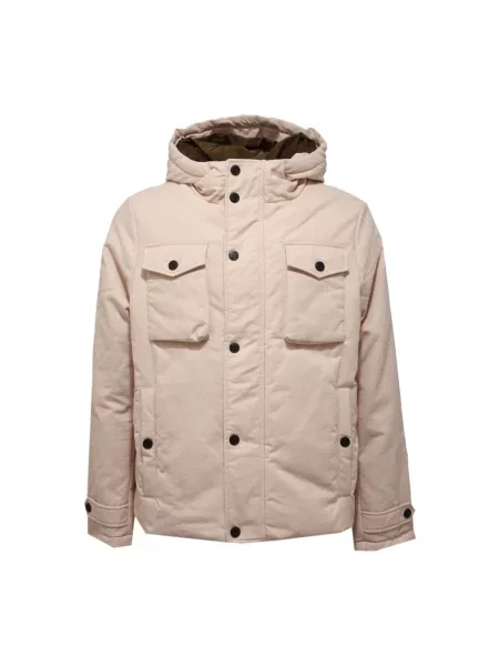 Krótka kurtka Oof Wear beżowa