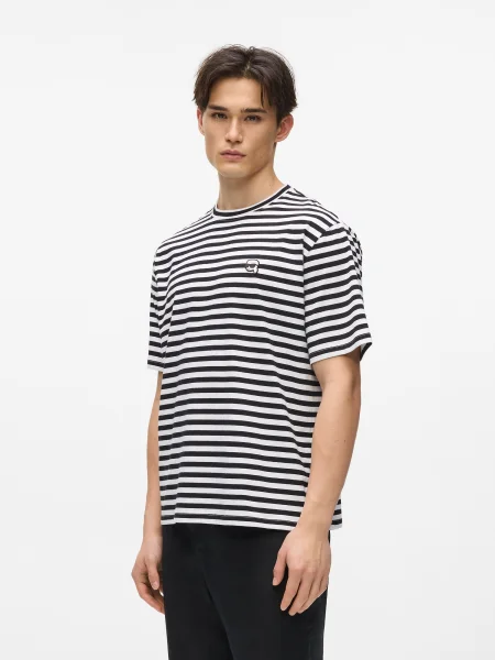 Karl Lagerfeld Tricou negru alb