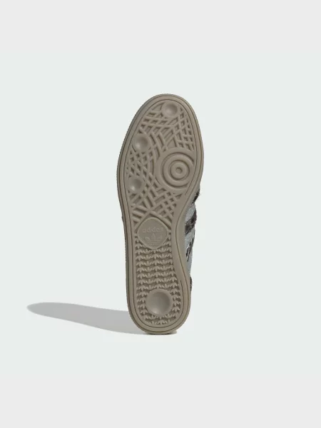 Кожаные повседневные кроссовки Adidas Spezial серые