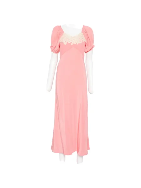 Rochie maxi Rixo de costum roz