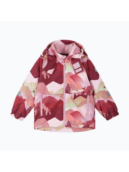 Gyerek kabát Reima Muonio grey pink. Méret: 98 szürke