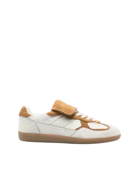 Alohas sneakersy skórzane beżowy