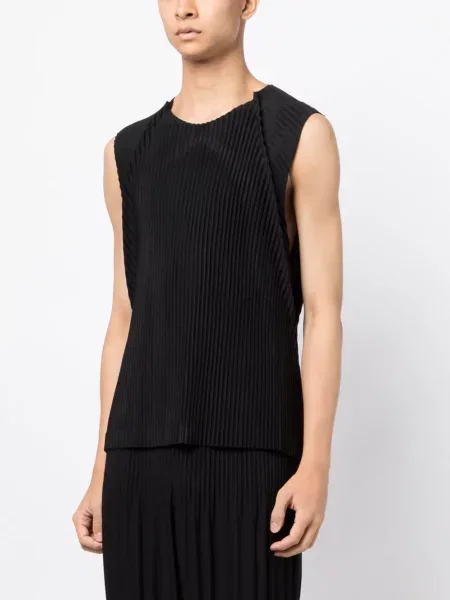 Plisovaná košile Homme Plissé Issey Miyake černá