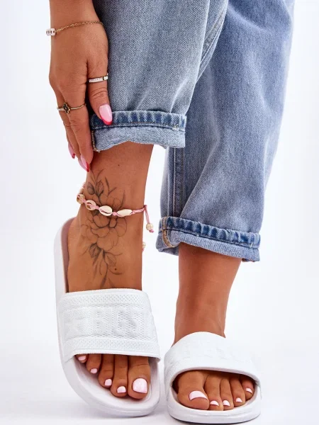 Papuci Big Star Shoes alb