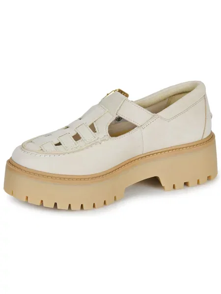 Baleríny Timberland v městském stylu s kamínky béžové