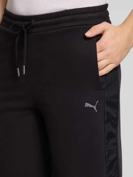 Spodnie dresowe z dodatkiem bawełny Model HER' Puma czarny