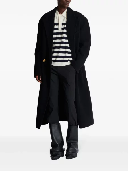 Polo Balmain tricotate alb