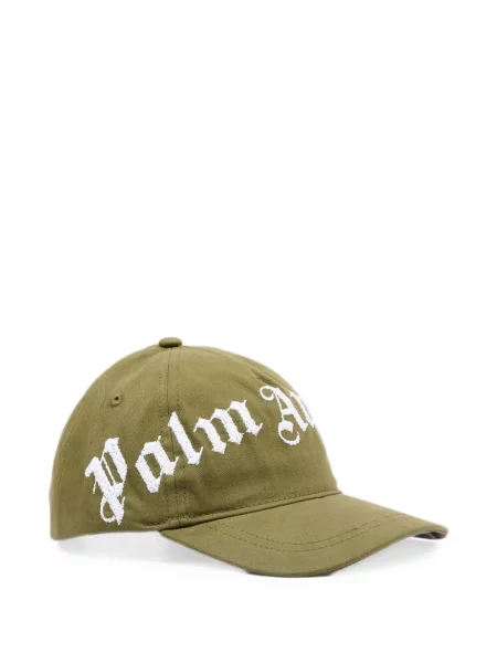 Czapka z daszkiem dziecięca Palm Angels zielona