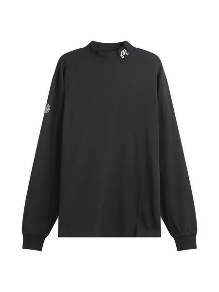 Koszulka Malbon z długim rękawem czarna