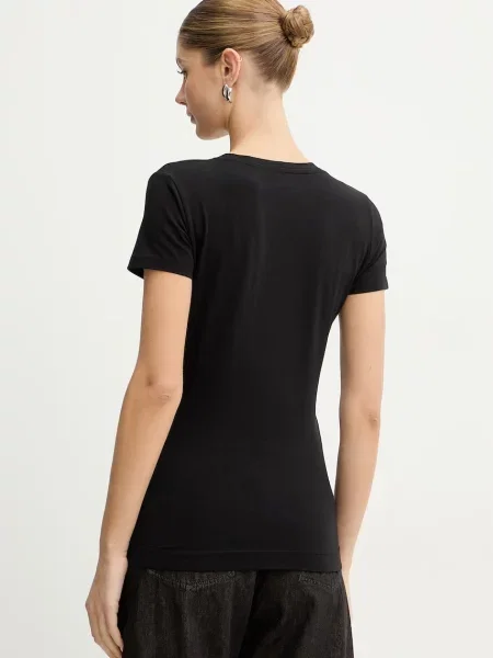 Tričko Guess CAMELIA černé