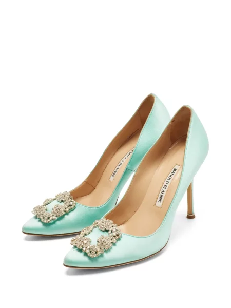 Lodičky Manolo Blahnik modrá