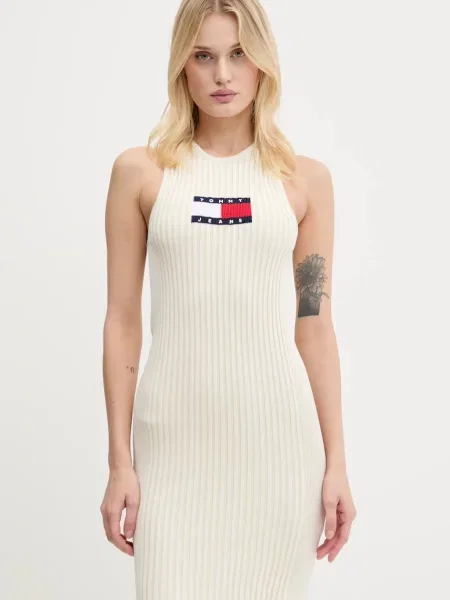 Tommy Jeans Haljina bež