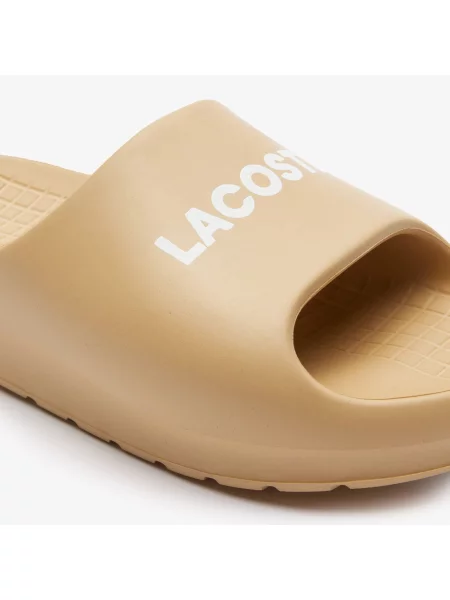 Шлепанцы Lacoste бежевые