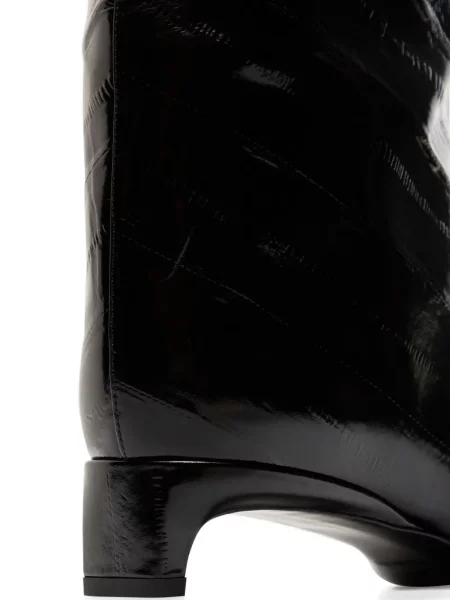 Botine Loulou De Saison din piele negru