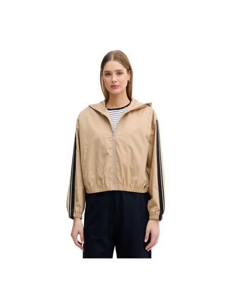 Kurtka bomber Benetton brązowy