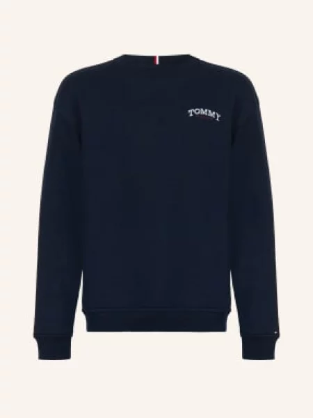 Mikina Tommy Hilfiger modrá