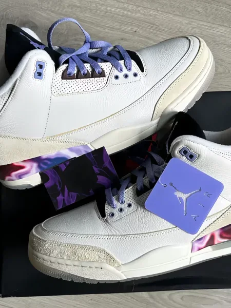 Sneakerși Jordan alb