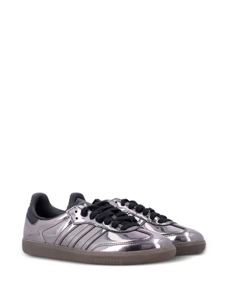 Futó hímzett chunky nadrág Adidas zöld
