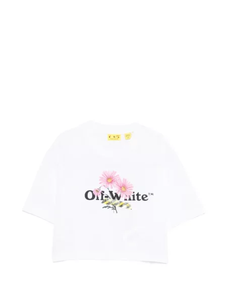 Koszulka dziecięca Off-white biała
