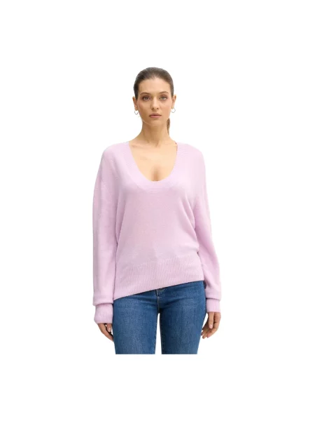 Sweter Benetton fioletowy