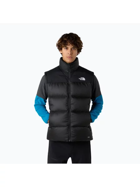 Мъжки елек The North Face Diablo Down черен/черен/рециклиран пух черно