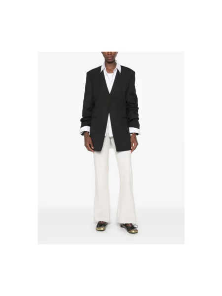 Jeansy Mm6 Maison Margiela białe