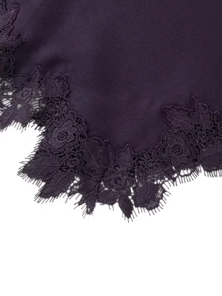 Bluză Shanghai Tang din dantelă violet