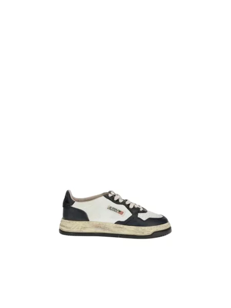 Sneakersy Autry skórzane retro białe
