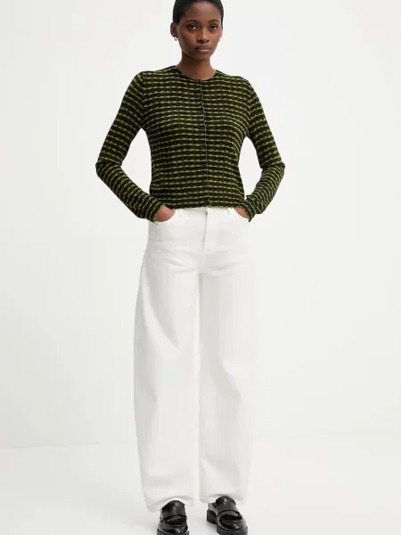 United Colors of Benetton kardigan lekki zielony