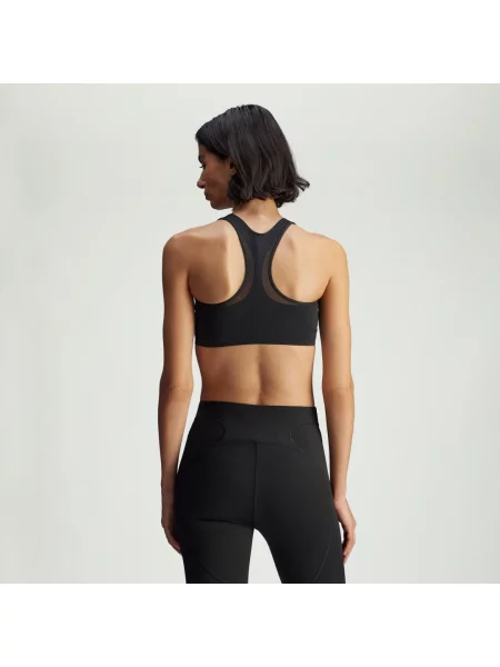 Adidas By Stella McCartney Power Impact Training Bra Medium Support Black XS czarny