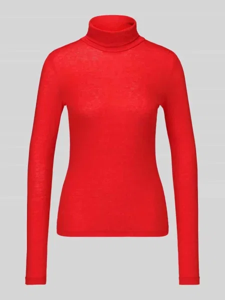 Bluzka z długim rękawem o kroju slim fit z mieszanki lyocellu Jake*s Casual