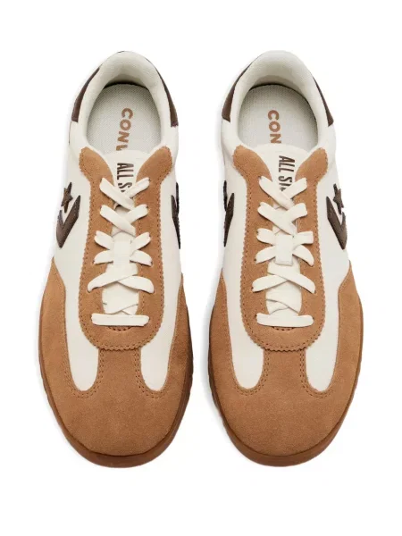 Δερμάτινα τρέξιμο sneakers Converse Chuck Taylor All Star καφέ