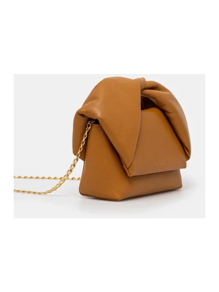JW Anderson torebka Small Twister Bag brązowy