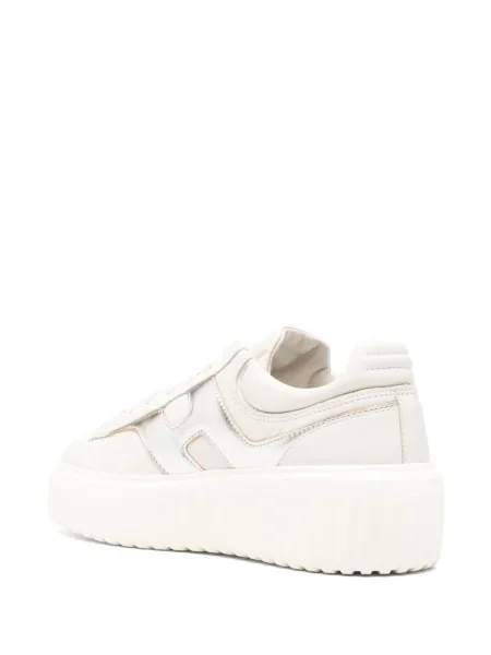 Sneakerși Hogan cu dungi cu platformă