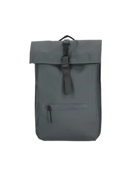 Plecak miejski Rains Rucksack Rolltop 13 + 4 l dark grey szary