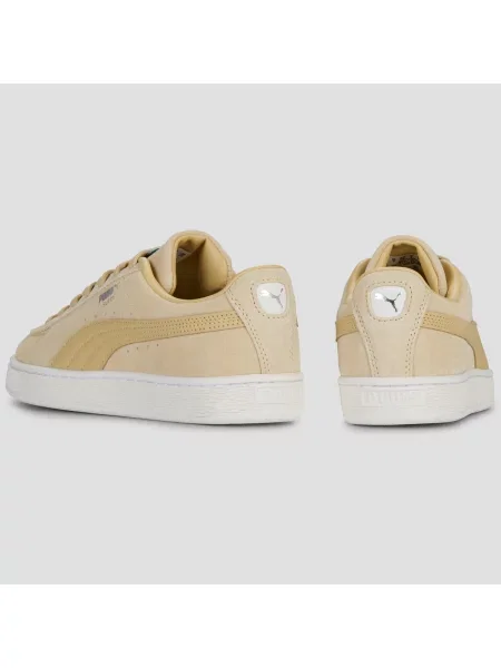 Semišové klasické tenisky Puma Suede béžová