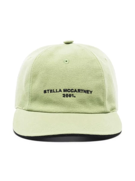 Șapcă Stella Mccartney cu broderie verde