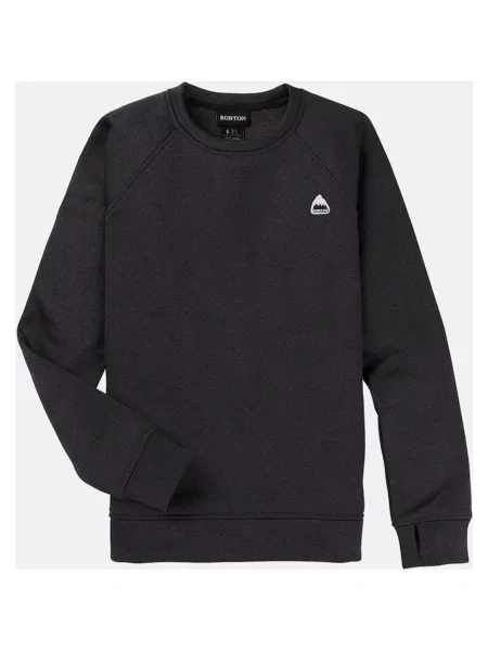 Bluza Burton Oak Crewneck Fleece szarawy S czarny