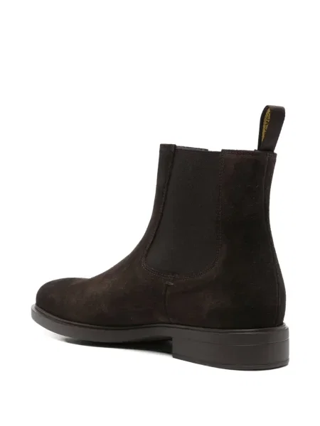 Botine Doucal's din piele de căprioară maro